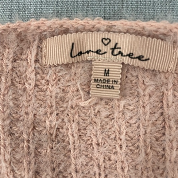 Love Tree Cardigan Sweater Size M - Picture 2 of 5